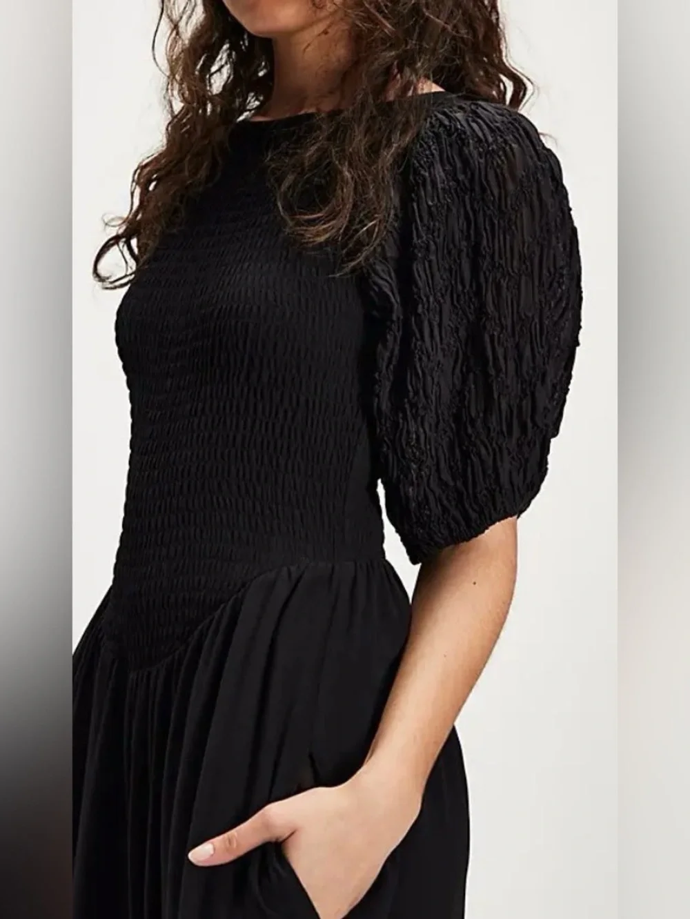 Free People Temperley Jumpsuit. NWT. Black
